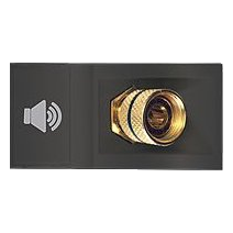 Onesto Matrix Bk-Mxm-Audb Negative Audio Module, Black