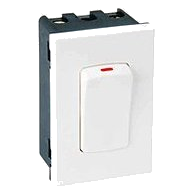 Onesto Matrix Mxm-I0245 45Amp 2 Pole Isolator Module, White