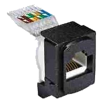 Onesto Oracle Onmdat6-Bk Cat6 Data Module, Black