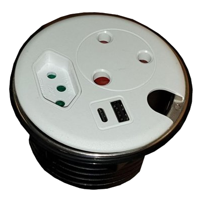 Powerlogic Punto Plus White Power Unit