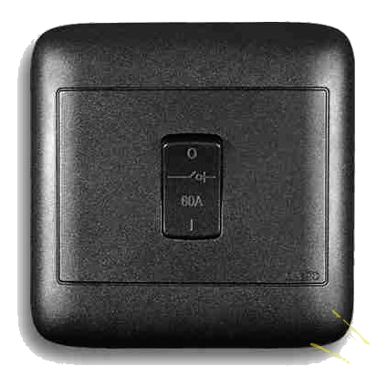Onesto Oracle 4X4 45Amp 2 Pole Isolator, Black