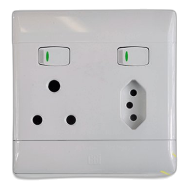 Cbi Ps680-P Sa+Slimline Socket, White