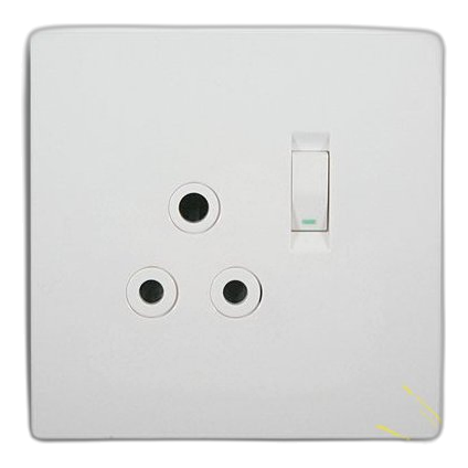 Crabtree Topaz 15221/601 Single Socket, White