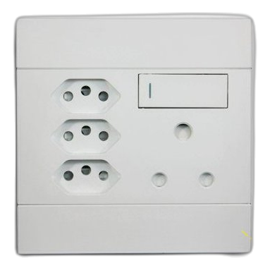 Major-Tech Veti2 2Vw225 4X4 Sa+Slimline Socket, White
