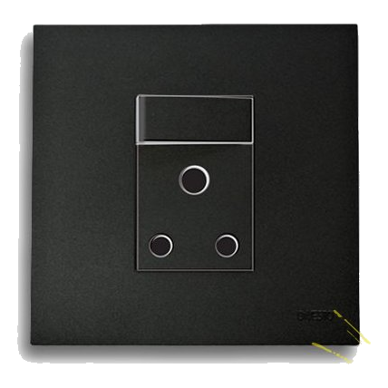 Onesto Matrix Bk-Mxp-4001V Single Socket, Black