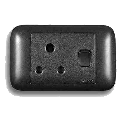 Onesto Oracle Onp2001Bk Single Socket, Black