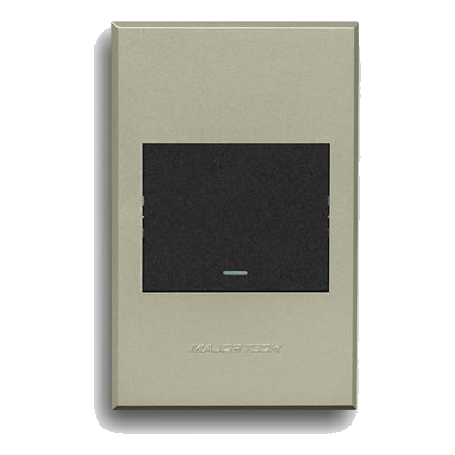 Major-Tech Veti 3 3V111Gt 2X4 1 Lever 1 Way Switch, Titanium