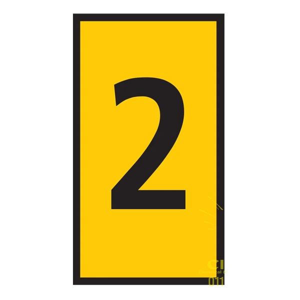 Pre-Termination Cable Markers Ovalgrip Yellow 2