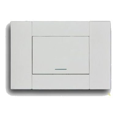 Major-Tech Veti2 2Vw1111 2X4 1 Lever 1 Way Switch, White