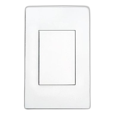 Onesto Matrix Mxs-2011W 2X4 1 Lever 1 Way Switch, White