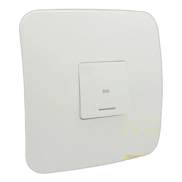 60A Triple Pole Isolator – White
