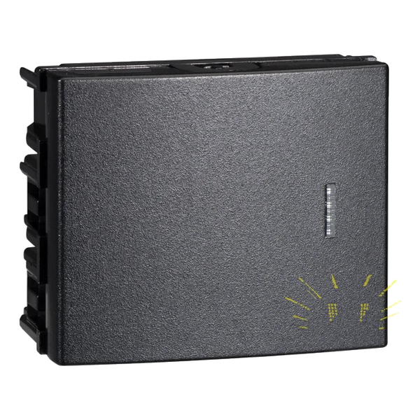 Med Single Pole 2 Wy Sw Mod-Bk