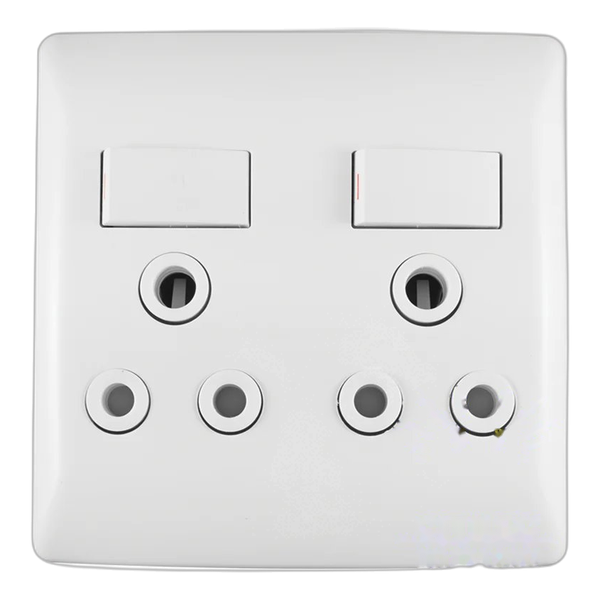 Diamond Double Monoblock 164-1 Switched Socket