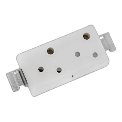 Socket Luminaire Duo Surface 6Amp
