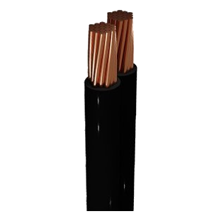 1Mm² Black Ripcord, Per Meter