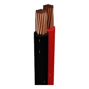 2.5Mm² Red&Black Ripcord, Per Meter