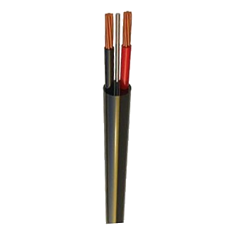 1.5Mm² 2 Core+Earth Black Surfix – 5M