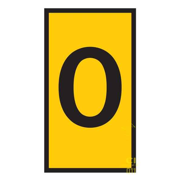Pre-Termination Cable Markers Ovalgrip Yellow O