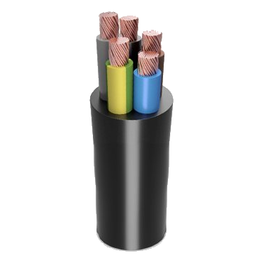 16Mm² 5 Core H07 Trailing Cable, Per Meter