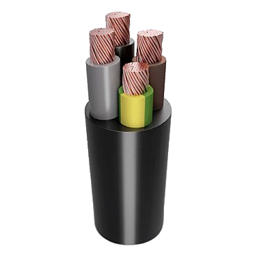 35Mm² 4 Core H07 Trailing Cable, Per Meter