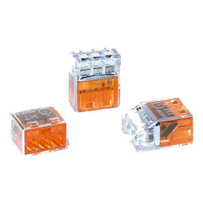 3 Way Orange Helacon Connector
