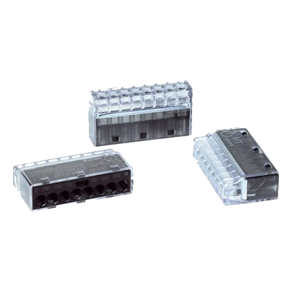 8 Way Black Helacon Connector