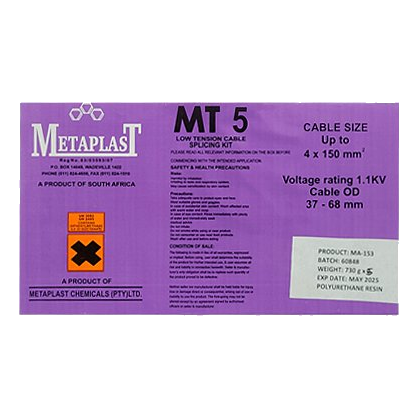 Metaplast Mt5 Cable Splicing Kit, 70Mm-150Mm