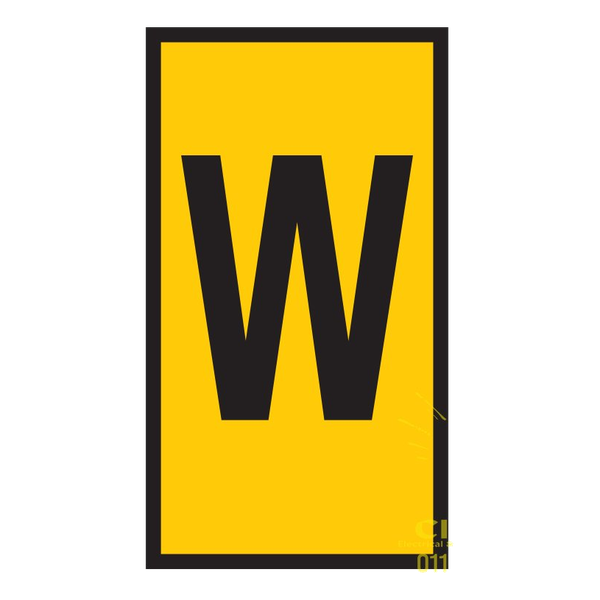Pre-Termination Cable Markers Ovalgrip Yellow W