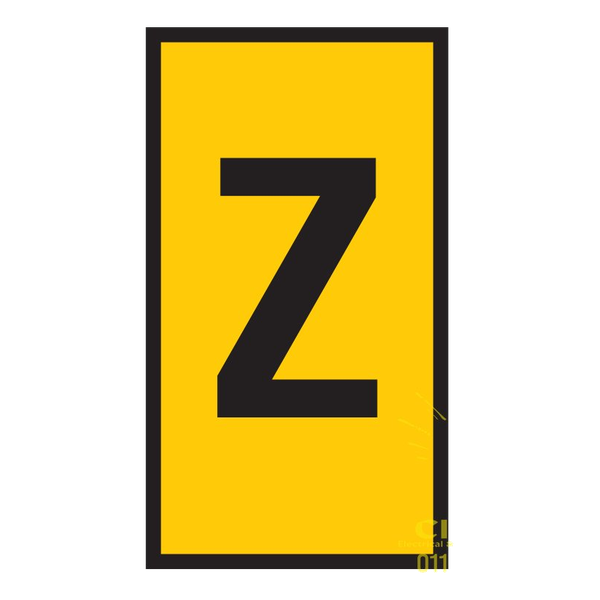 Pre-Termination Cable Markers Ovalgrip Yellow Z
