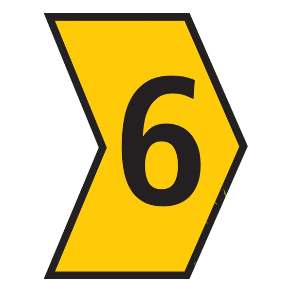 Pre-Termination Cable Markers Yellow 6
