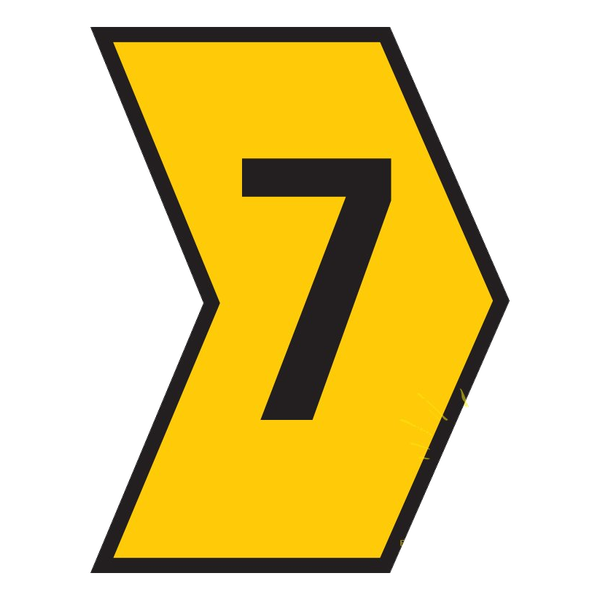 Pre-Termination Cable Markers Yellow 7