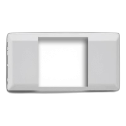 Pvc Power Skirting 50Mm X 50Mm Socket Cover, White