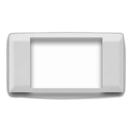Pvc Power Skirting 50Mm X 75Mm Socket Cover, White