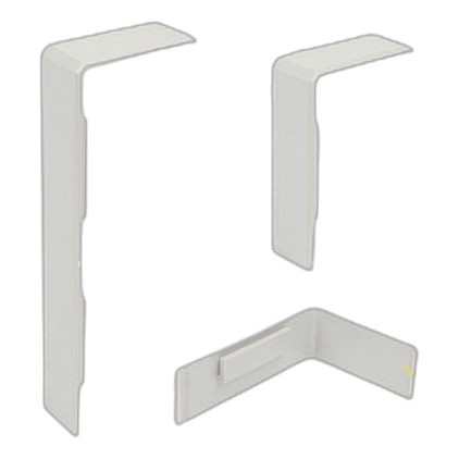 Pvc Power Skirting Joint Kit, White