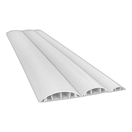 35MMx10MM WHITE PVC TRUNKING – 2 METERS
