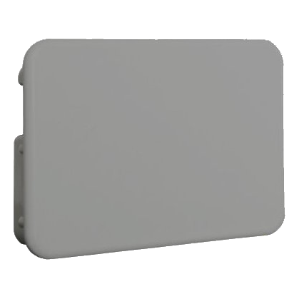 75Mmx75Mm Pvc Trunking End Cap – Grey