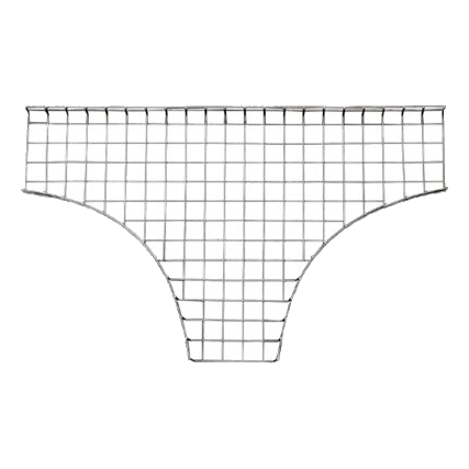 100Mm X 50Mm Wire Mesh 3 Way Tee
