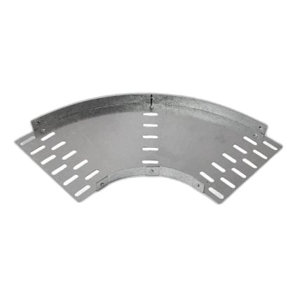 228Mm X 19Mm Light Duty Cable Tray Horizontal Bend