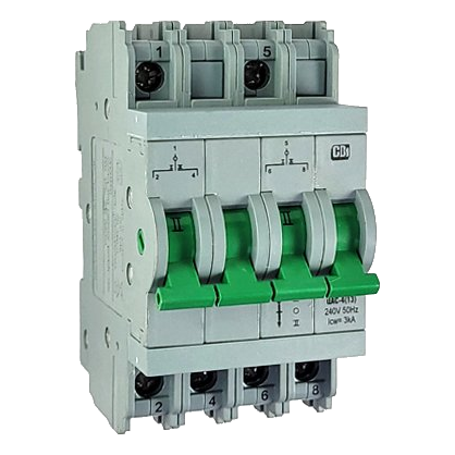 Cbi Qac40063 2 Pole 63Amp Change Over Switch