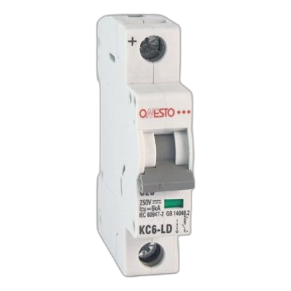 Onesto Kc6-Ld 1 Pole 6Ka 20Amp 250V Dc Circuit Breaker