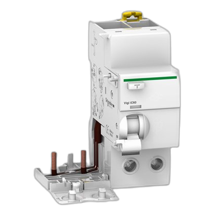 Schneider Vigi Ic60 A9V41240 2 Pole 40Amp Earth Leakage Add-On Block