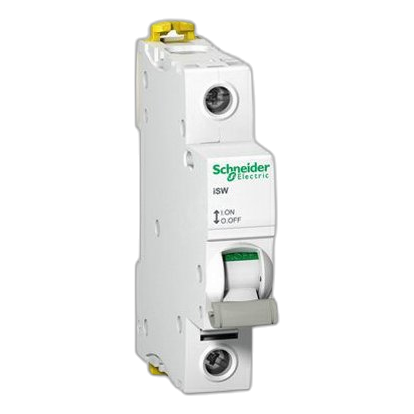 Schneider Acti9 A9S65191 1 Pole 6Ka 100Amp Isolator