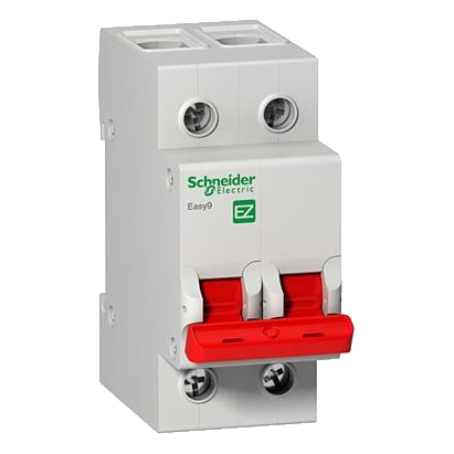 Schneider Easy9 Ez9S16263 2 Pole 3Ka 63Amp Isolator