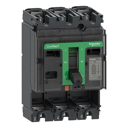 Schneider Compact Nsx 50Ka 250Amp 3 Pole Basic Frame