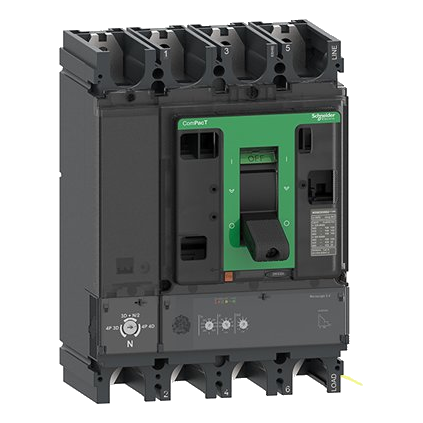 Schneider Compact Nsx Micrologic 2.3 36Ka 630Amp 4 Pole Circuit Breaker