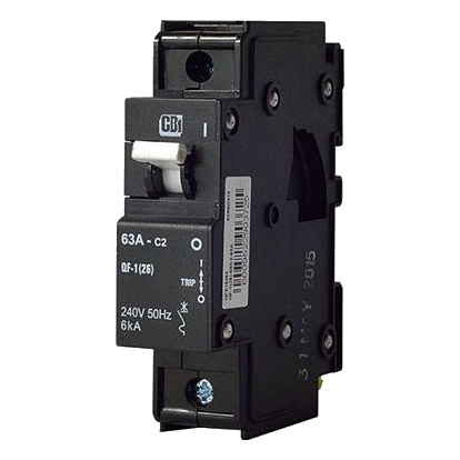 Cbi Qf-1 1 Pole 6Ka 50Amp Circuit Breaker