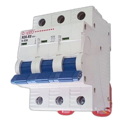 Onesto Kc6-Ku-310 3 Pole 6Ka 10Amp Circuit Breaker