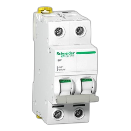 Schneider Acti9 A9F64210 2 Pole 6Ka 10Amp Circuit Breaker