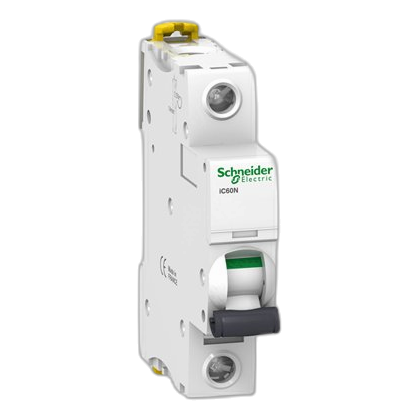 Schneider Acti9 A9F77163 1 Pole 10Ka 63Amp Circuit Breaker