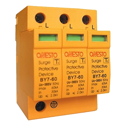 Onesto By7-40/3-385 3 Pole 385V 40Ka Surge Protector